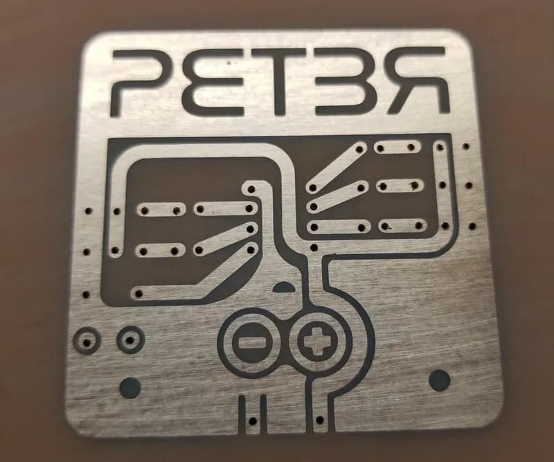 SLA 3D Printer Acid Etched Circuit Boards