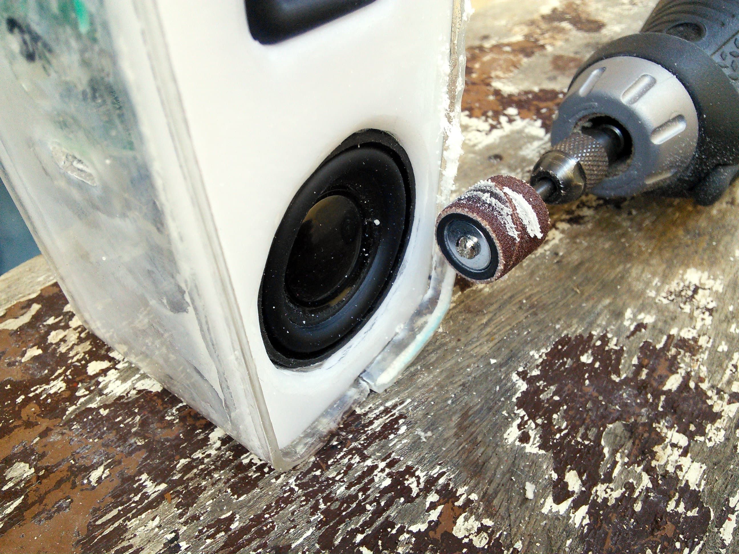 Grinding the Edges & Sanding the Surface