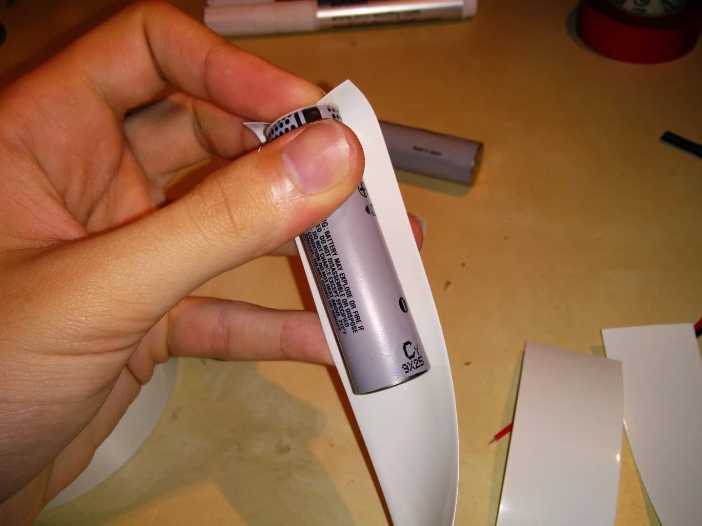 Prepare the Lithium-Ion Cells