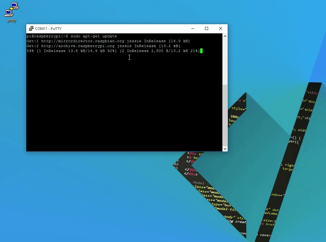 Updating the Raspberry Pi
