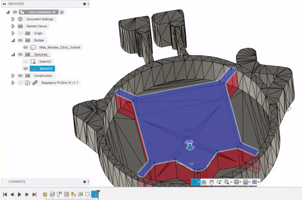 Building Miss Minutes Enclosure