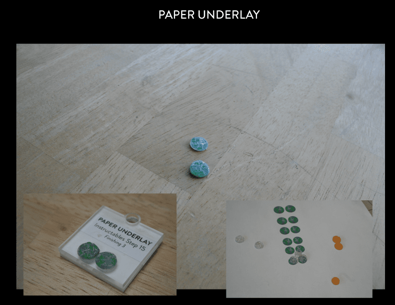 Finishing 5: Paper Underlay