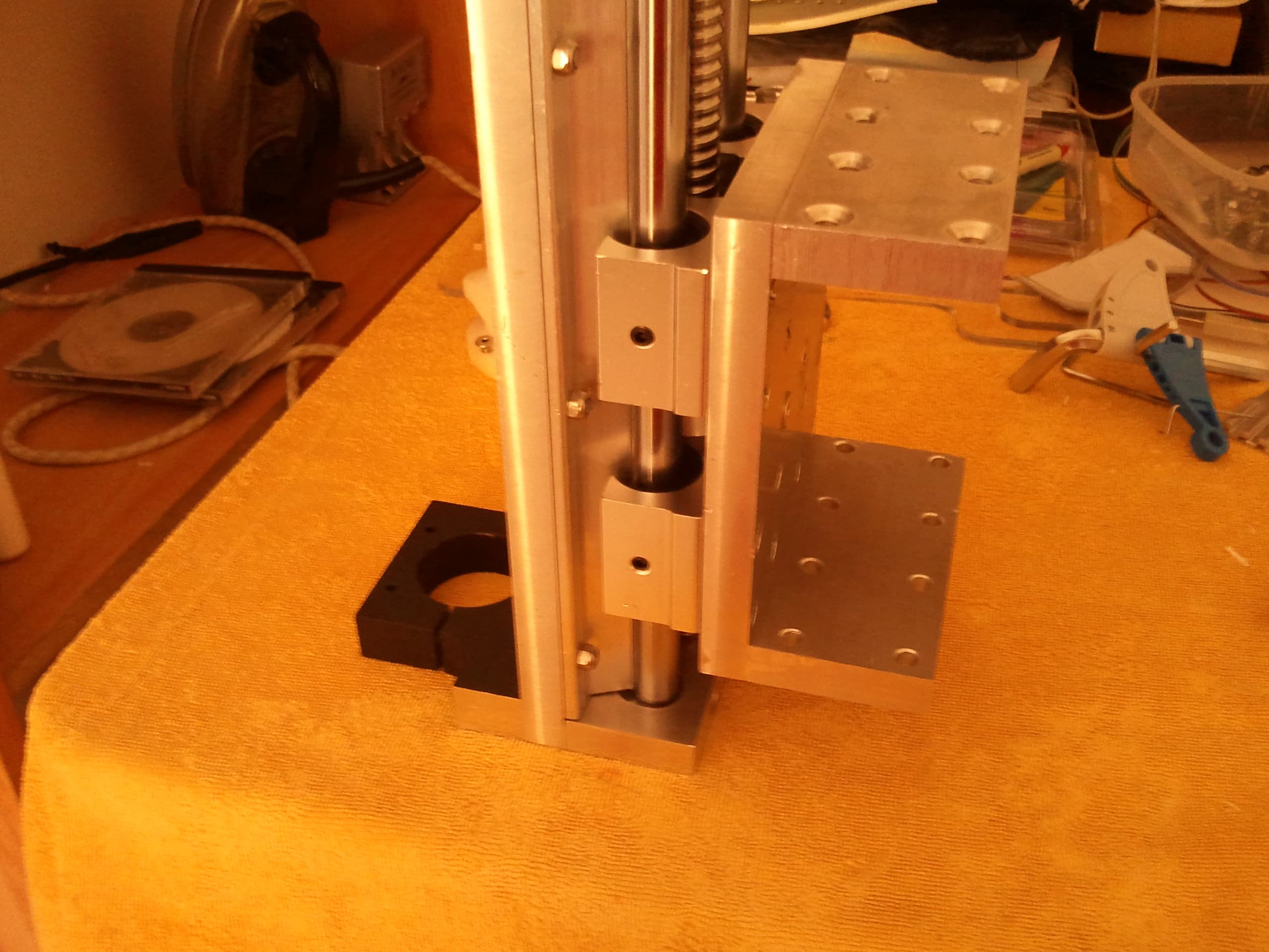 Z Axis Guide and Transmission System