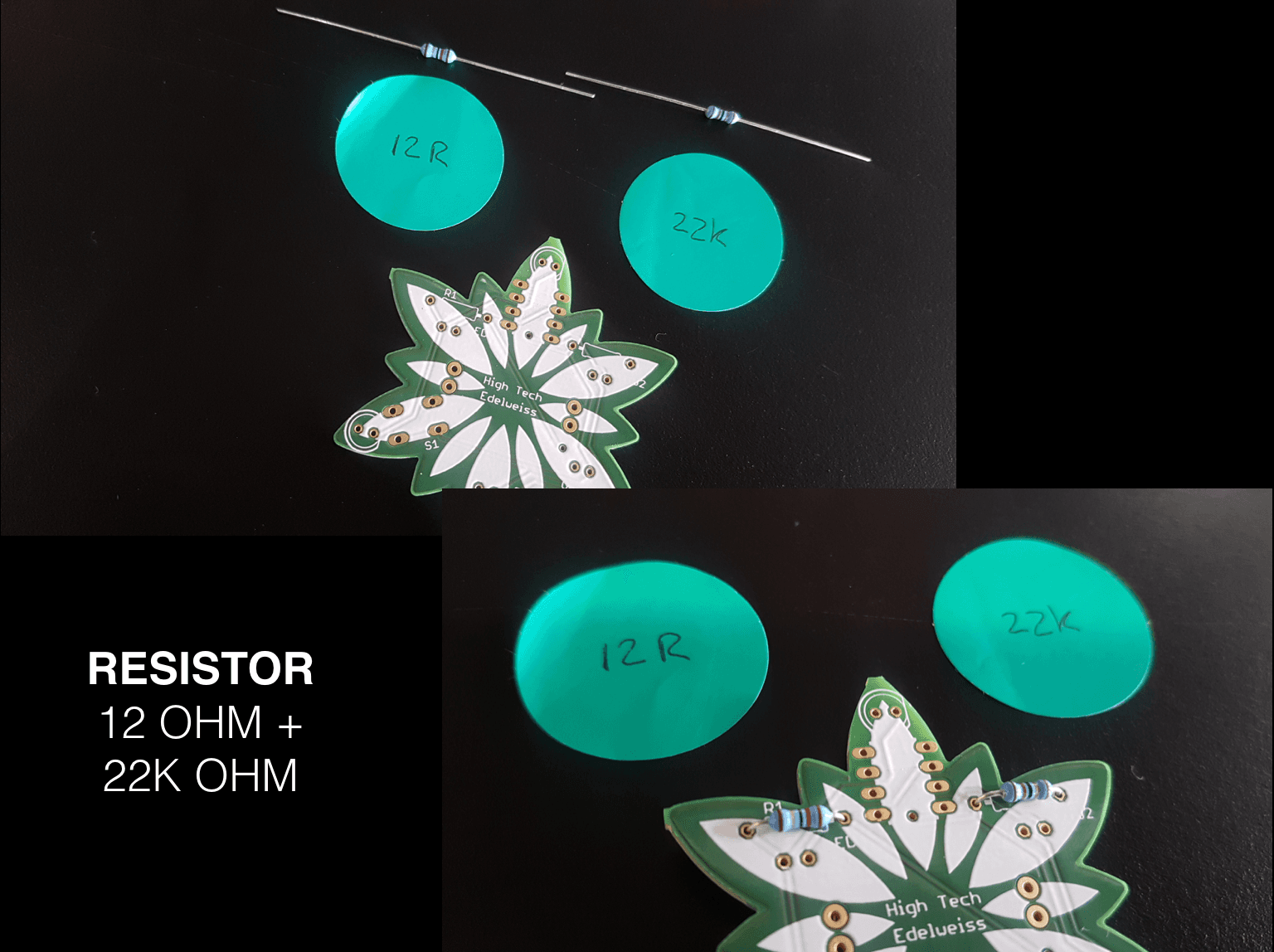 Place Your RESISTORS