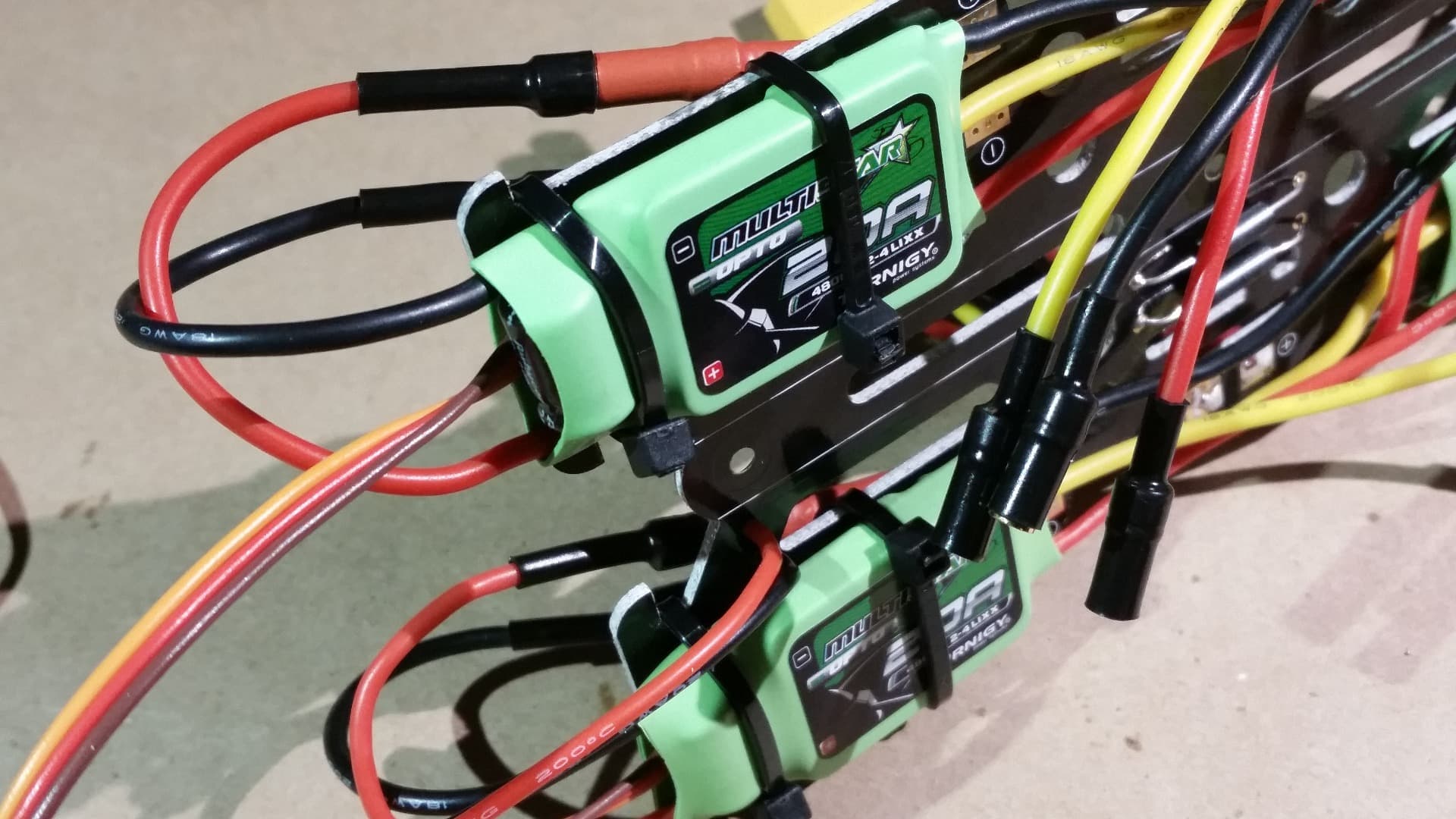 Solder ESC Connectors to the Power Distribution Board
