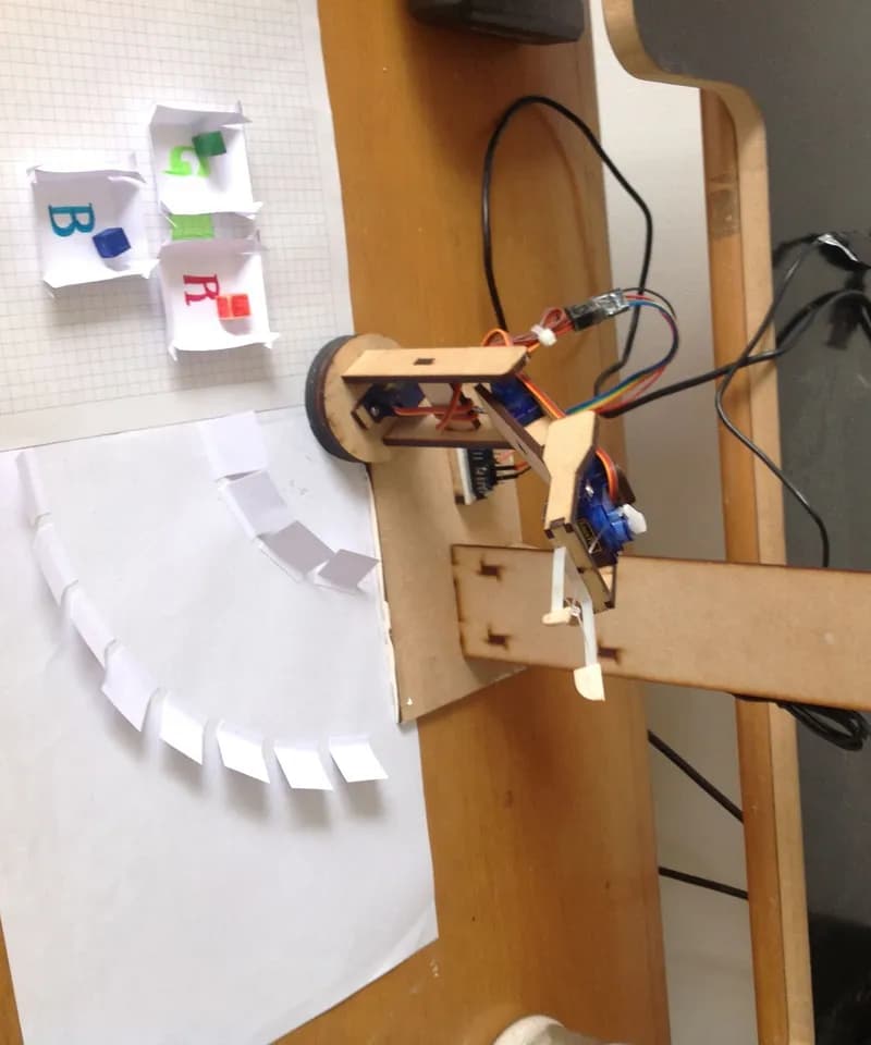 Arduino Computer Vision Robot Arm