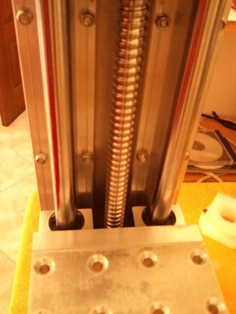 Z Axis Guide and Transmission System