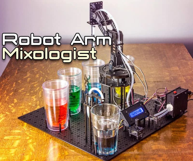 Arduino Robot Arm Mixologist