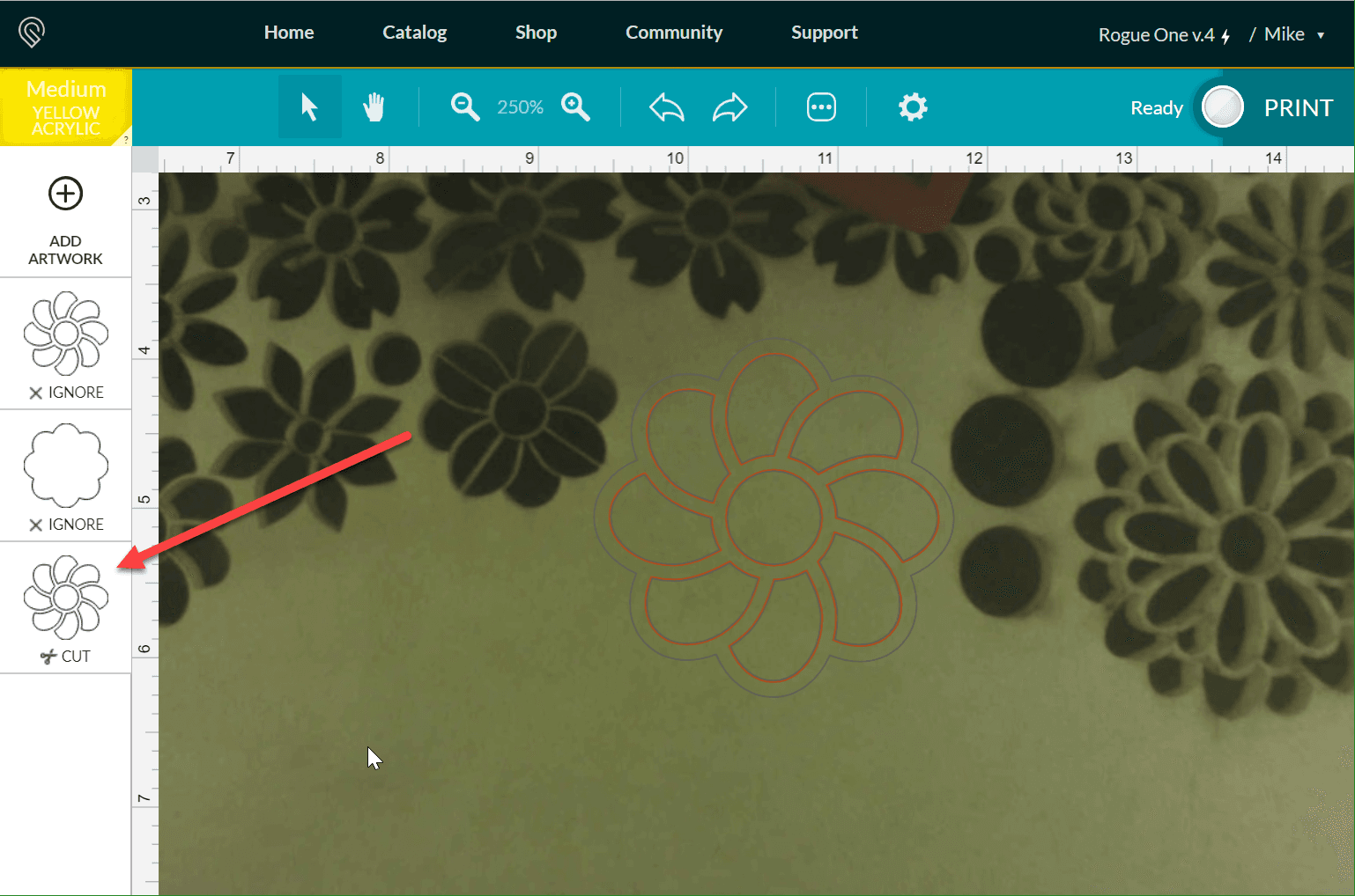 Laser Cut Your Flower