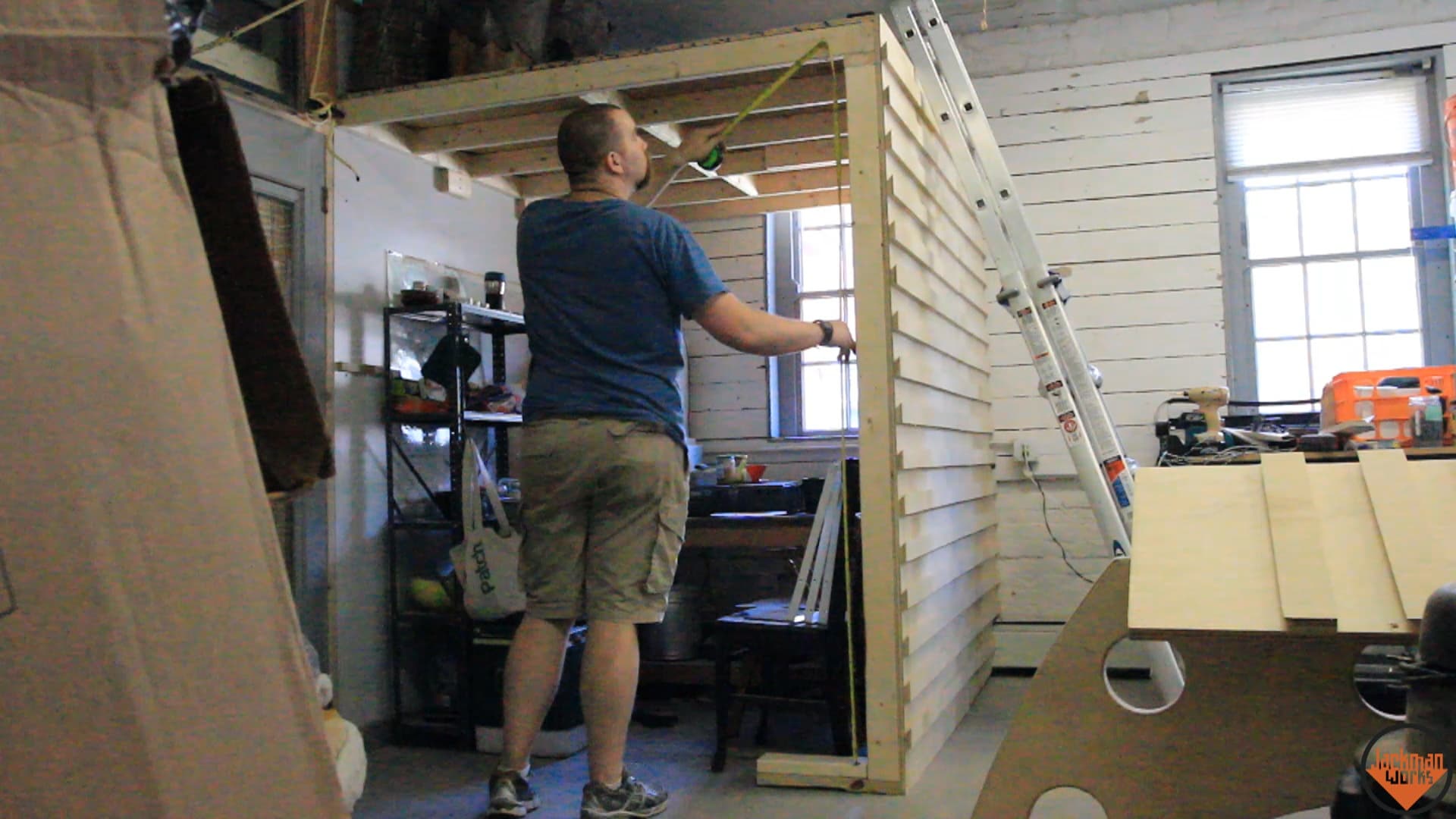 Building & Installing 2nd Wall