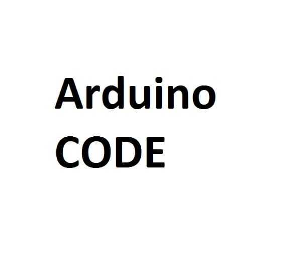 Arduino CODE