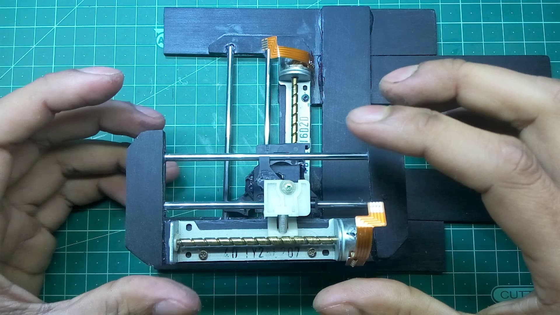 Attaching the X and Y Axis