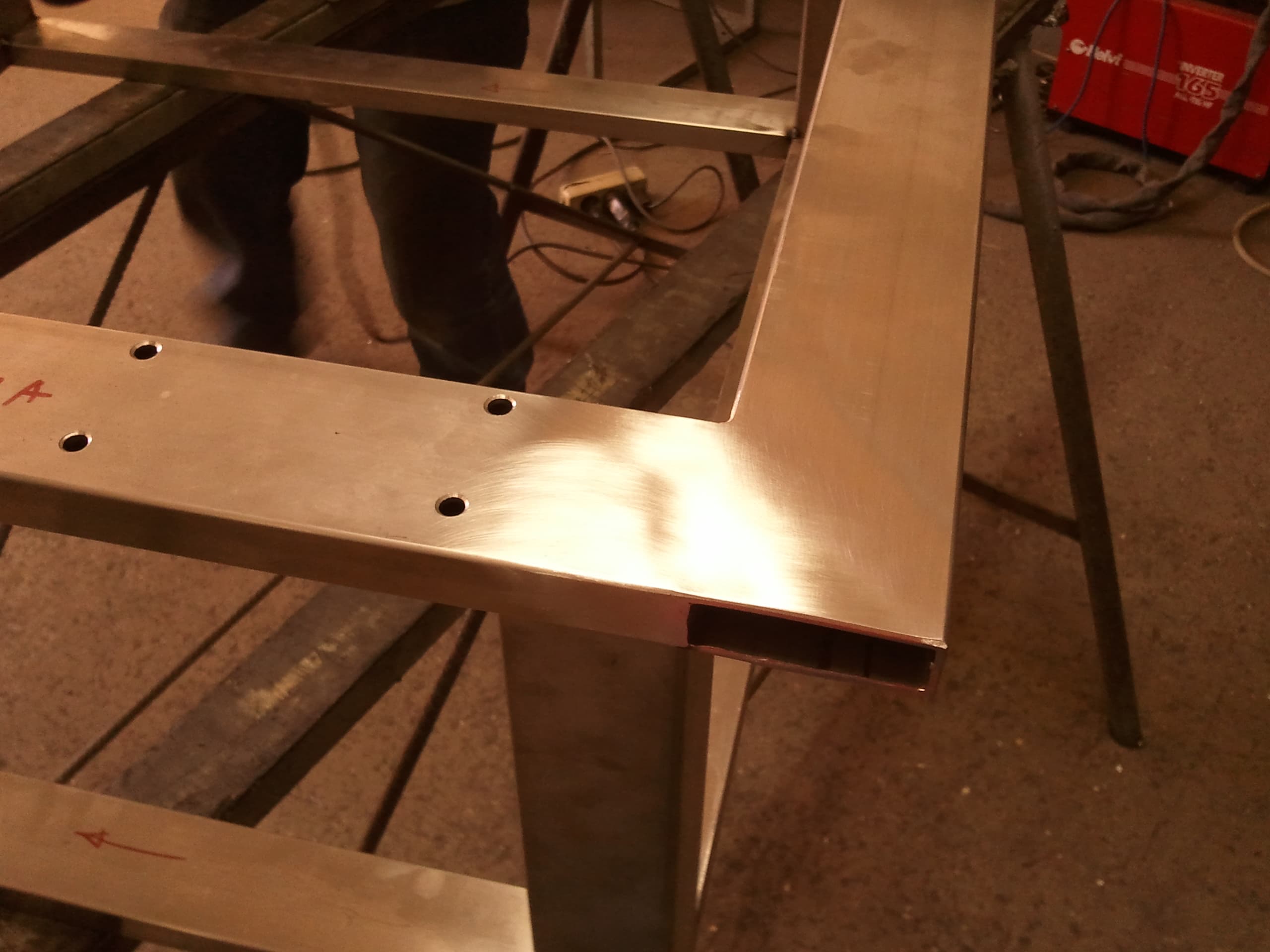 The BuildersBot Stainless Steel Frame