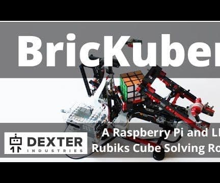 BricKuber Project – a Raspberry Pi Rubiks Cube Solving Robot