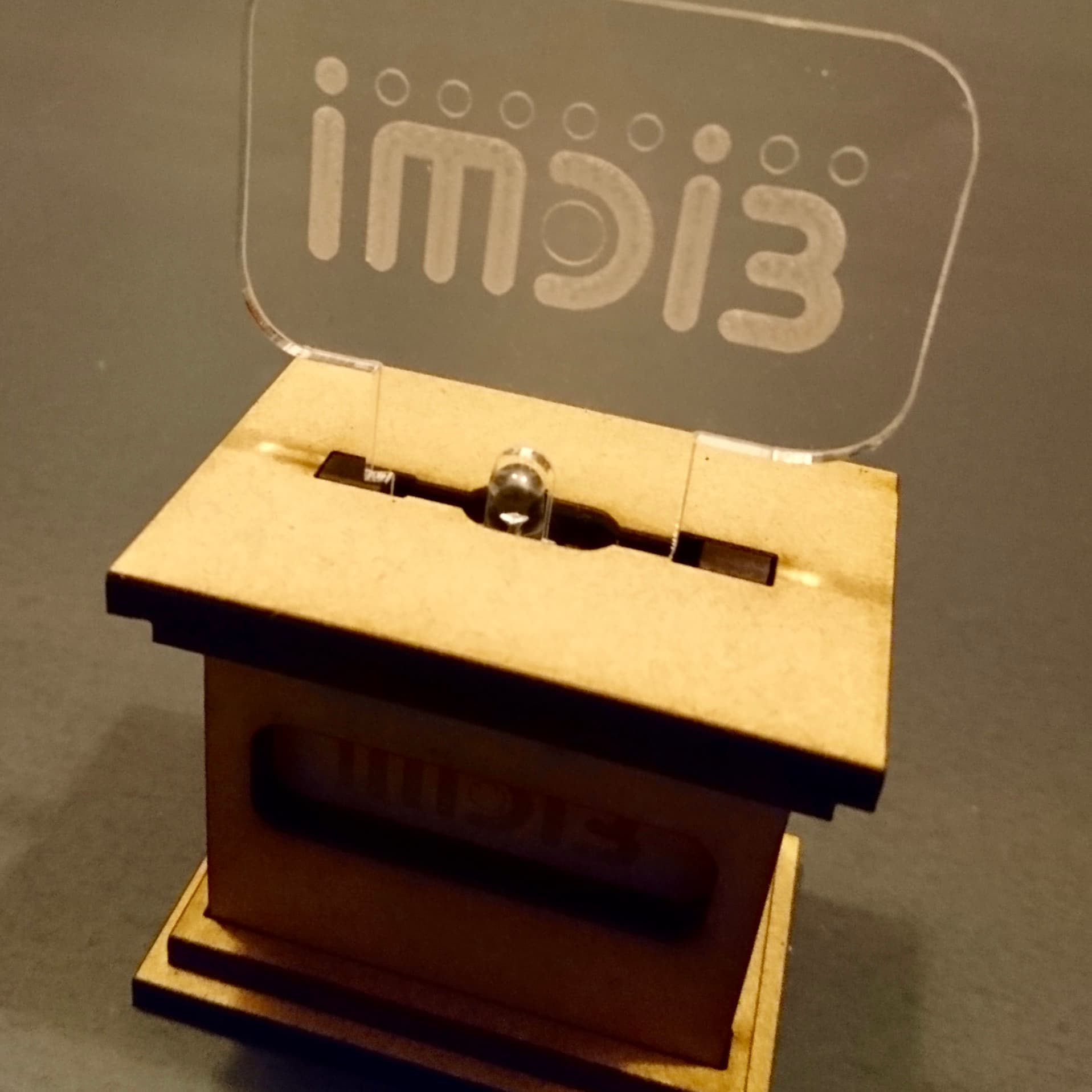 The Finished Display