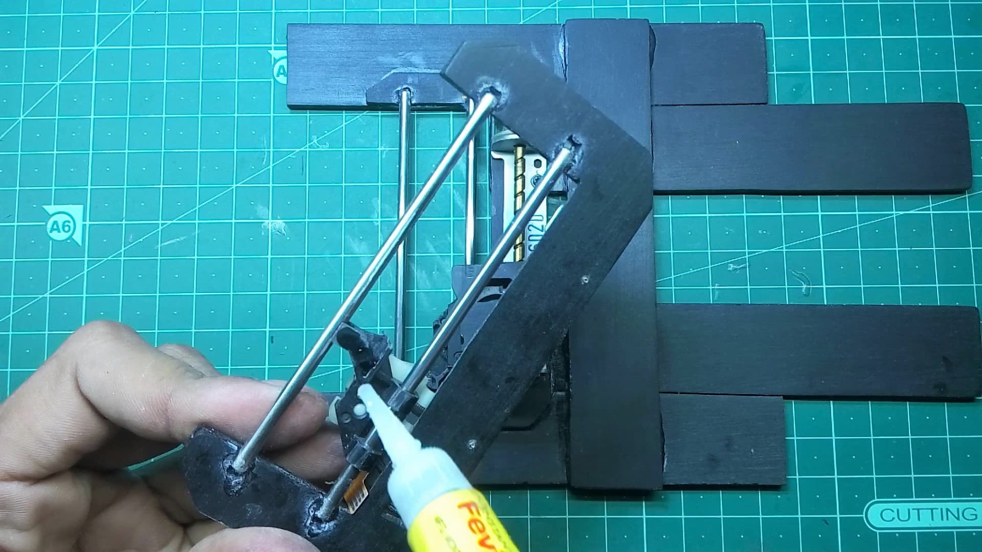 Attaching the X and Y Axis