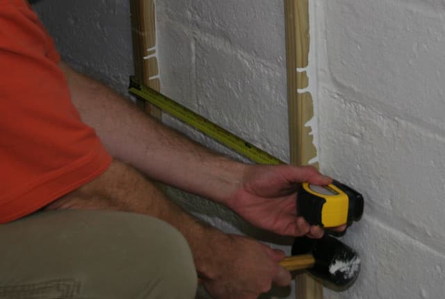 Putting in the Uprights