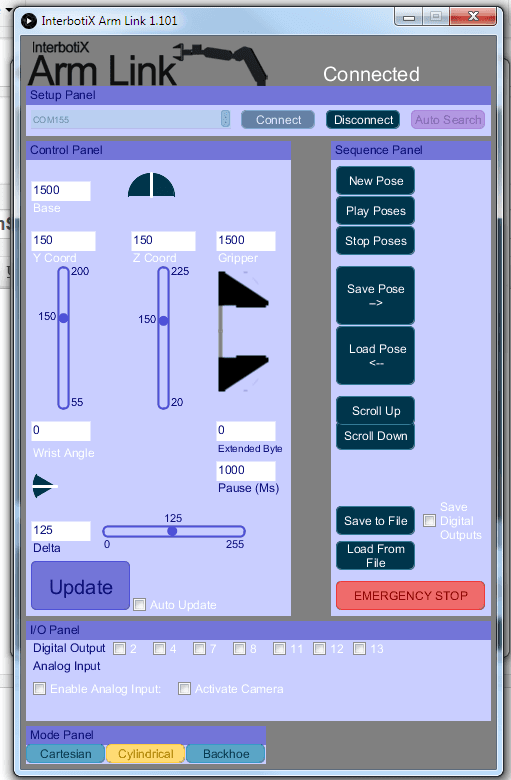 Making the ArmSequence File