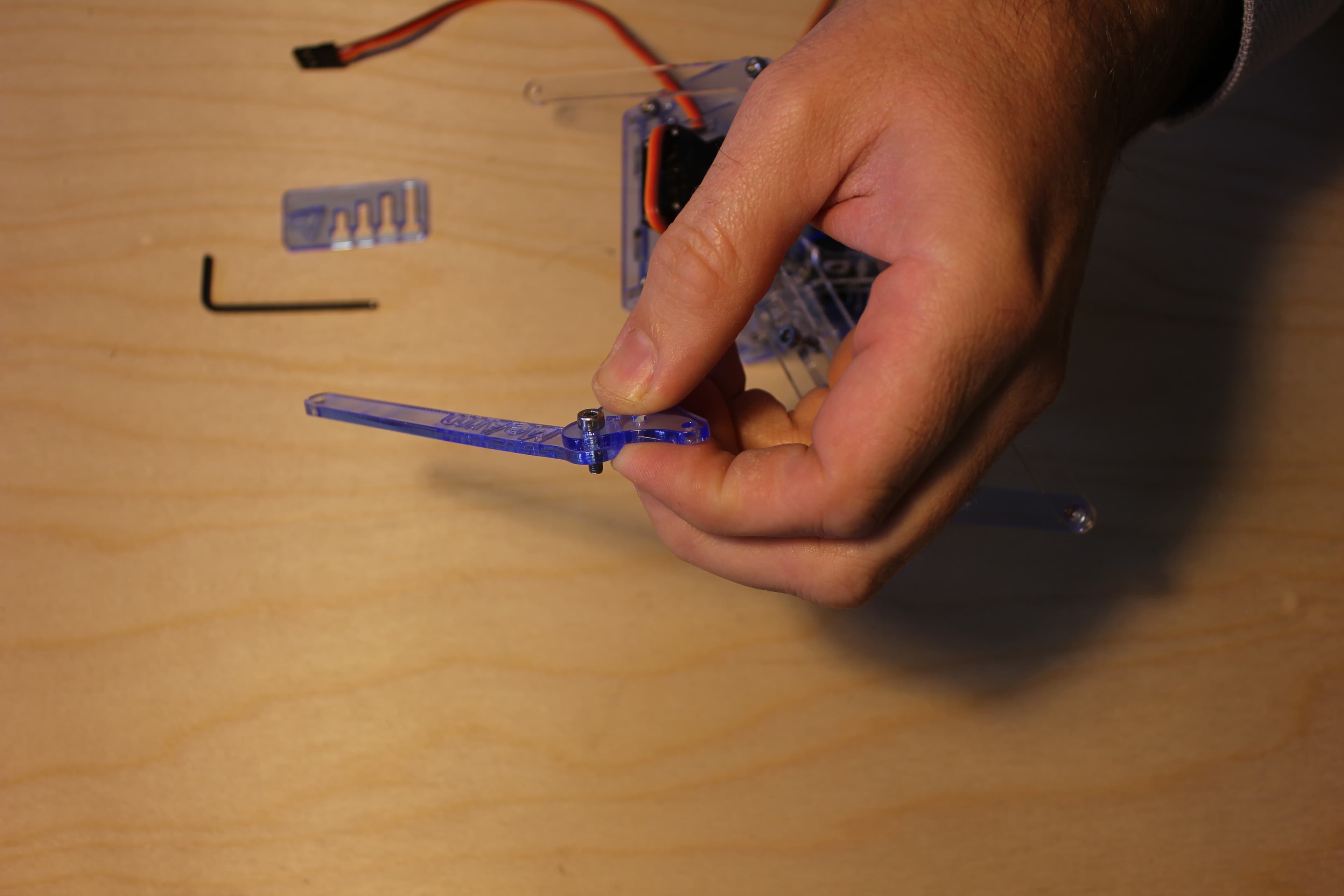 Add the Right Side Levers