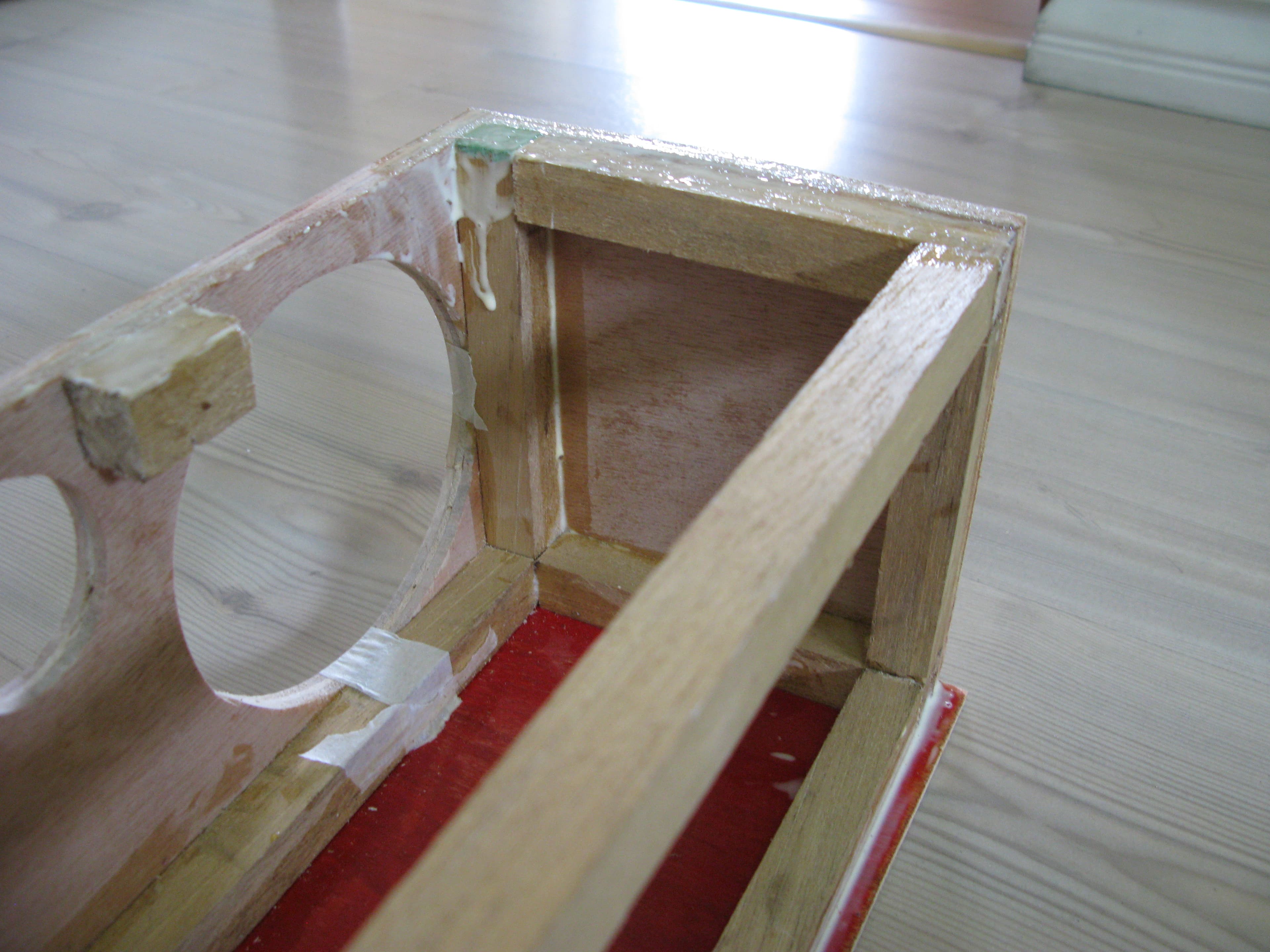 Gluing and Assembling the Enclosure
