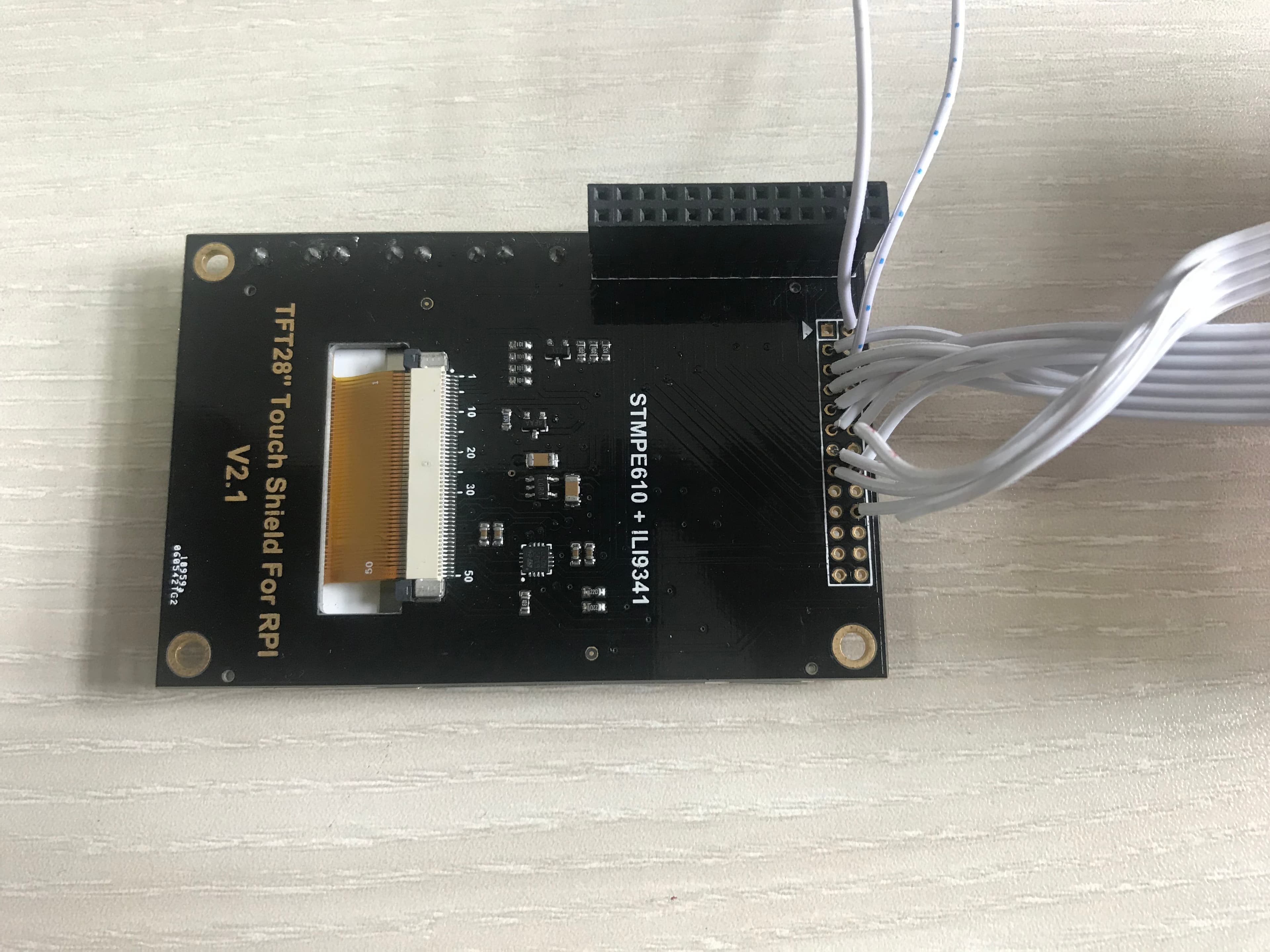 Connecting Button Pad to TFT