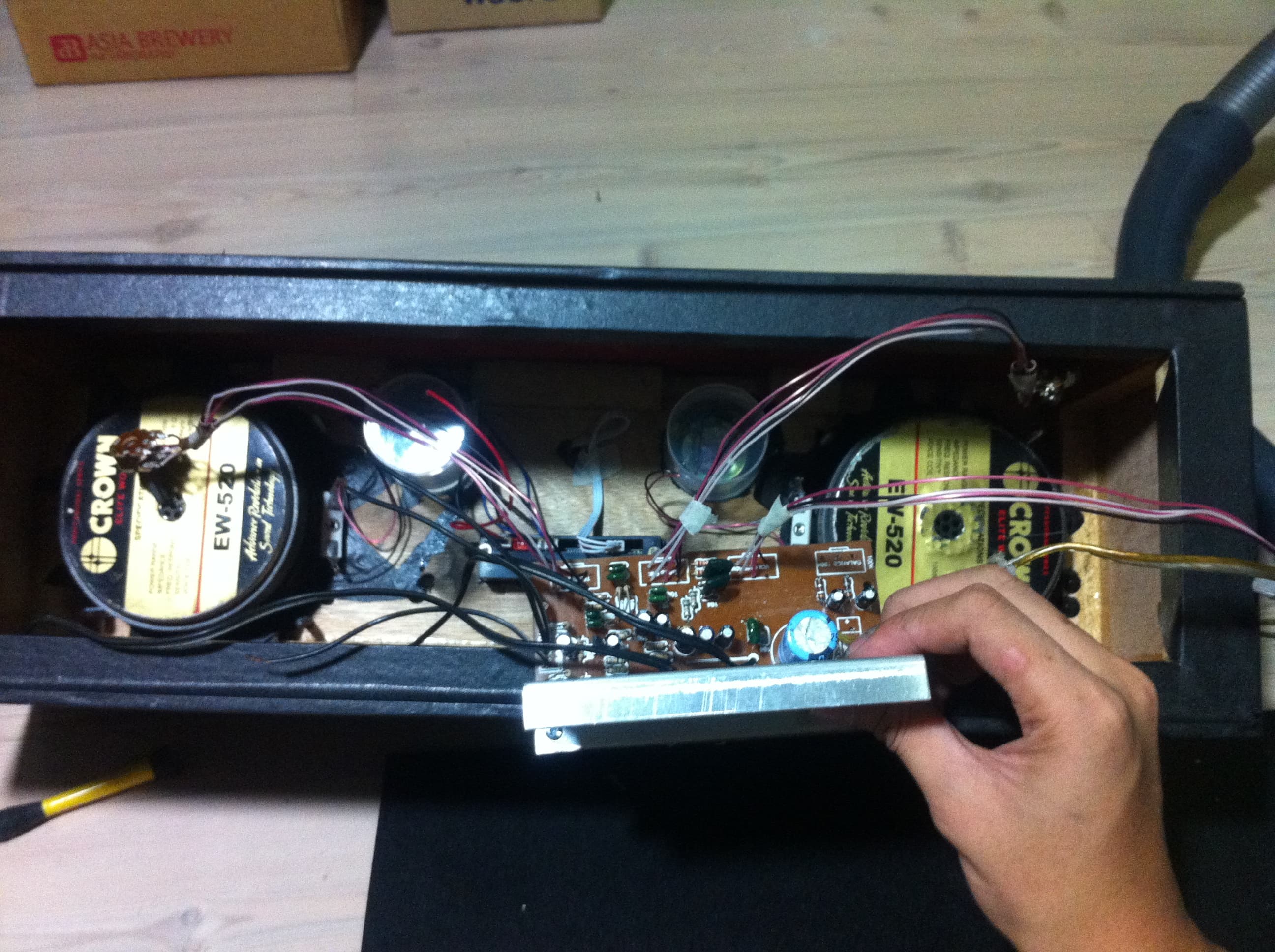 Assembling the Boombox