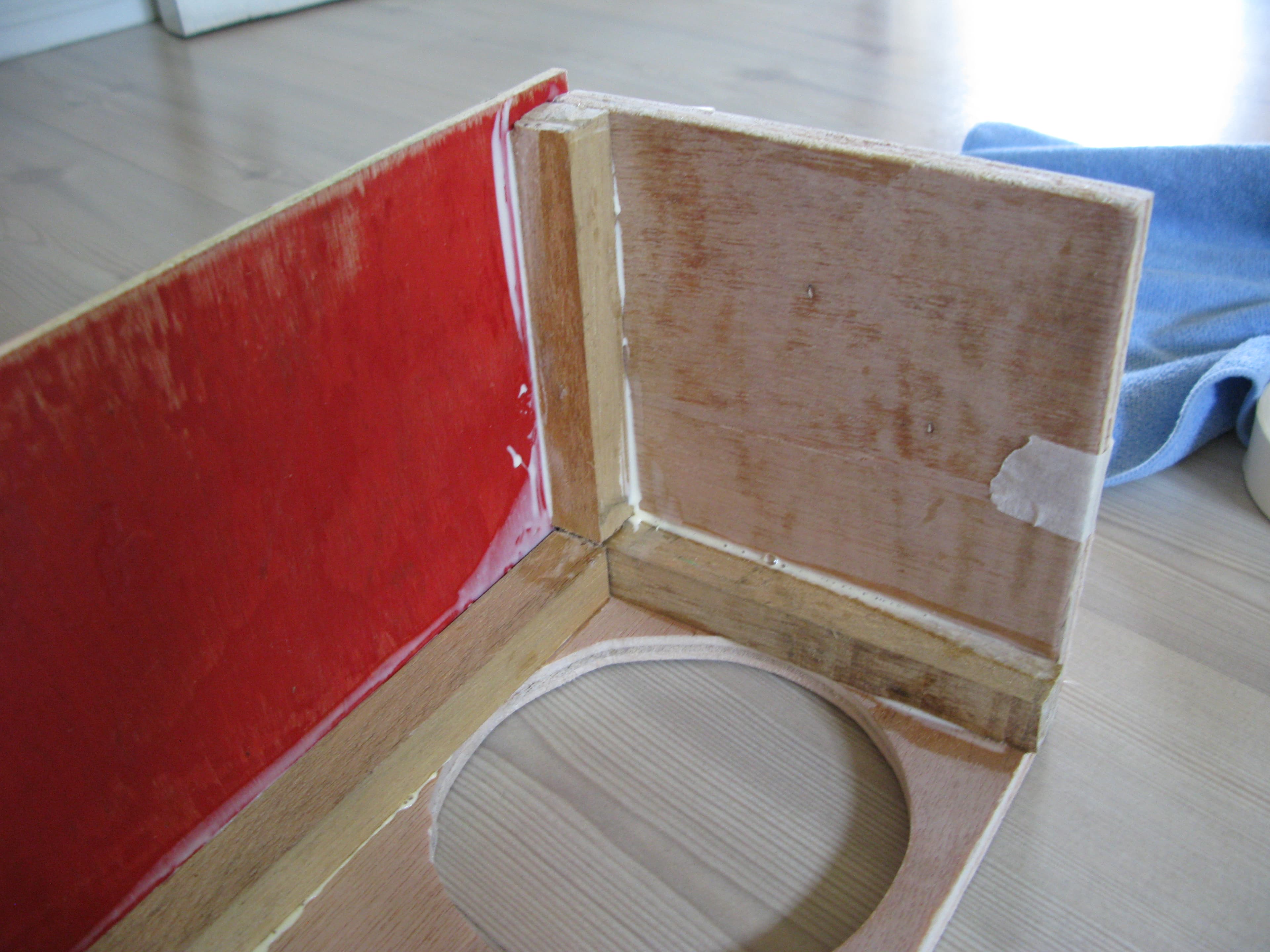 Gluing and Assembling the Enclosure