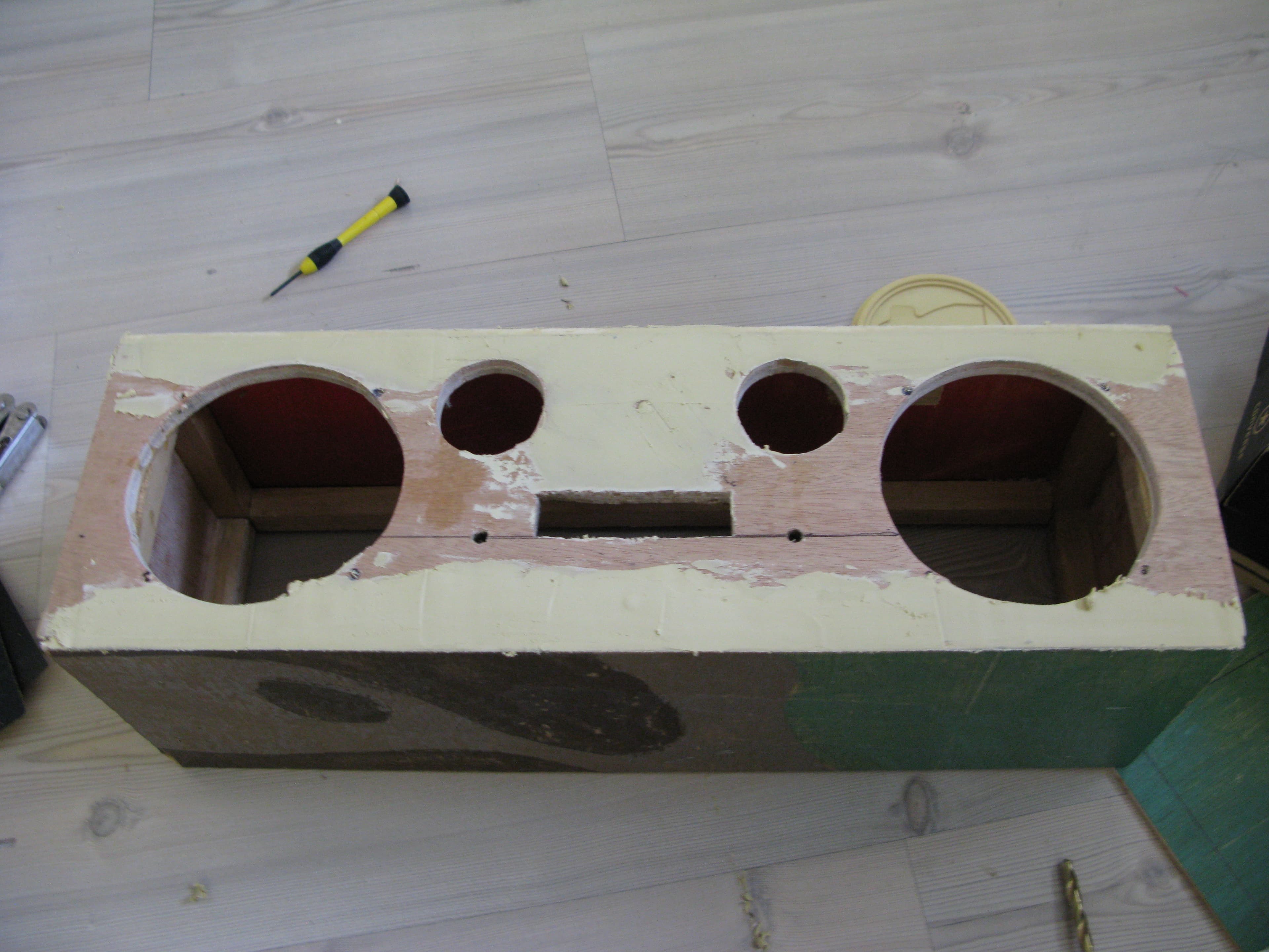 Applying Wood FIller