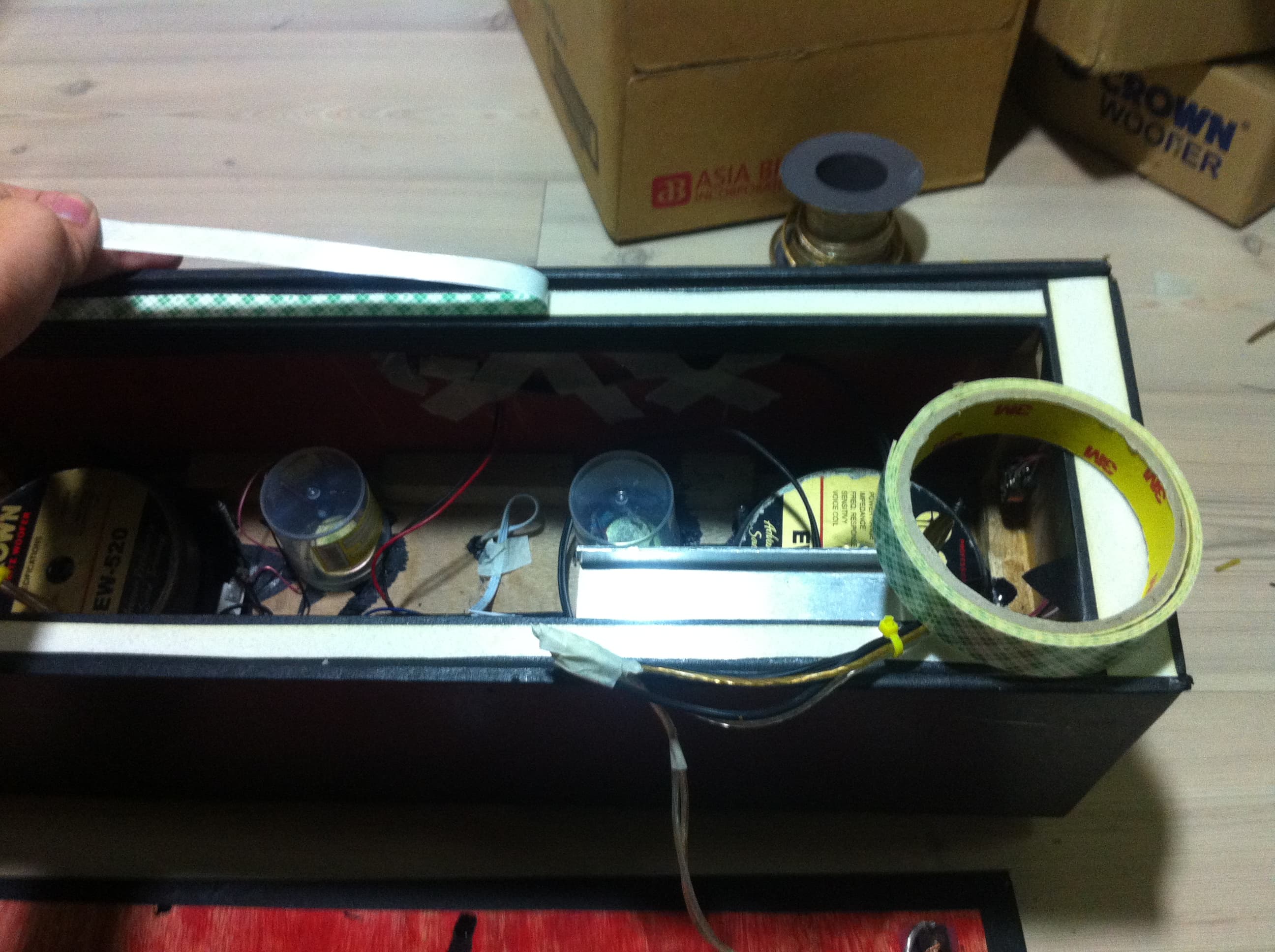 Leave the Rear Part of the Boombox Screwable