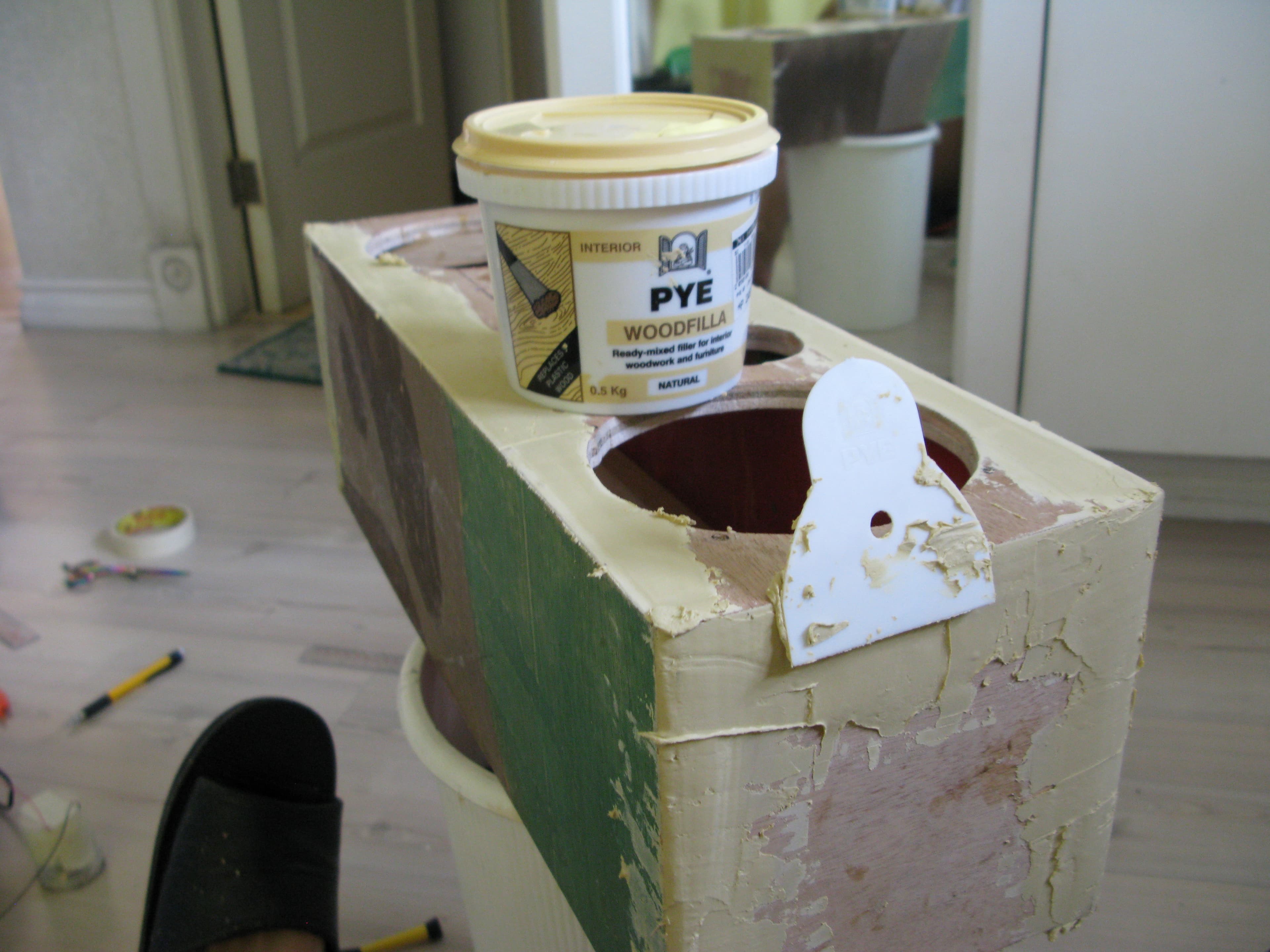 Applying Wood FIller