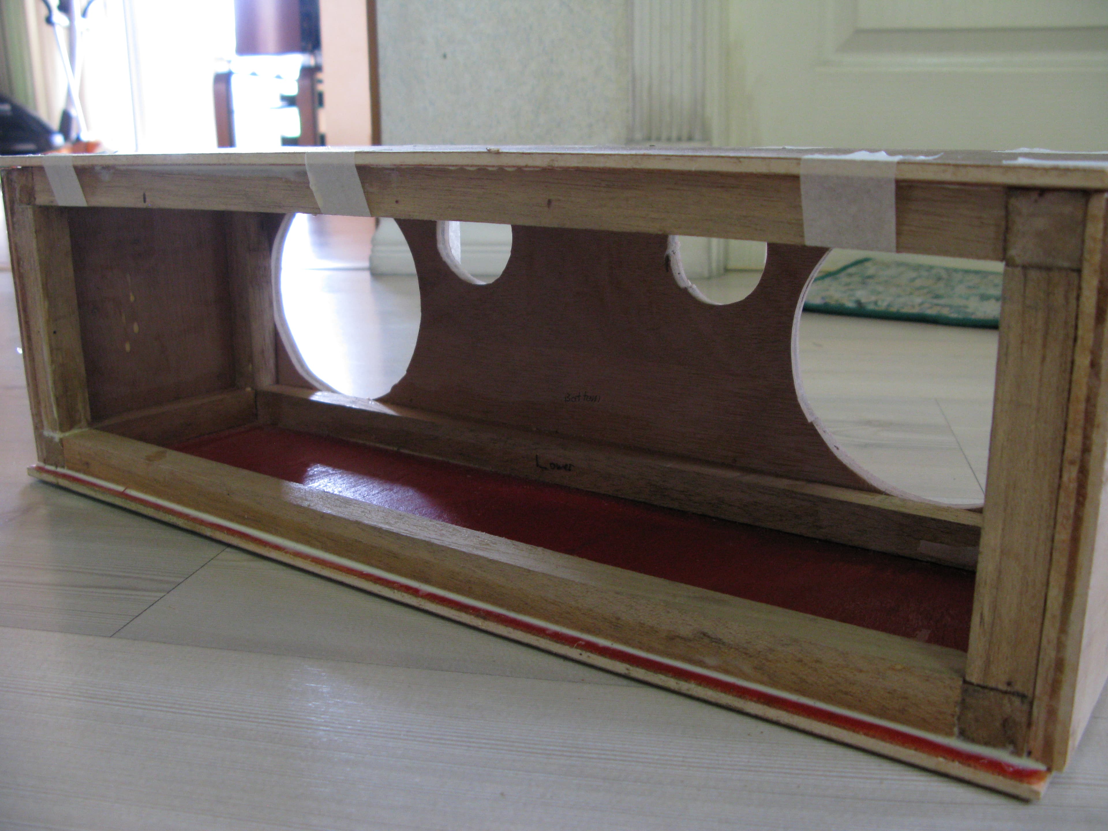 Gluing and Assembling the Enclosure