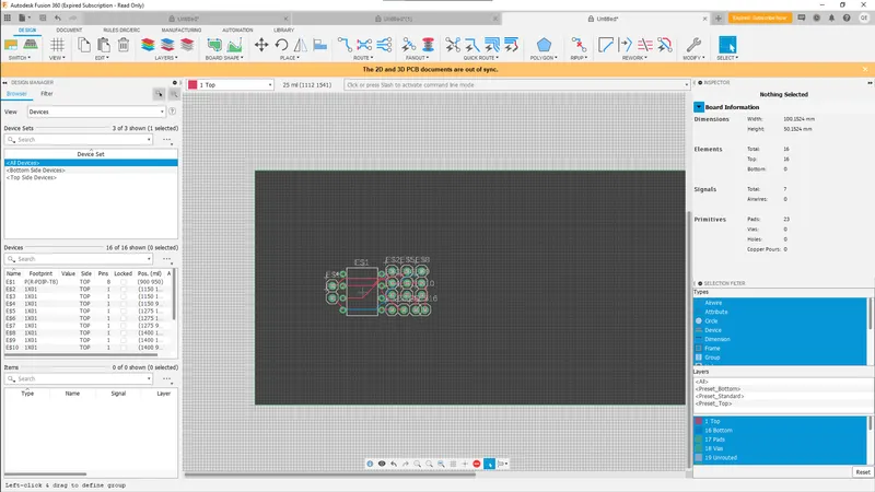 Using the Auto Router to Add the Wires