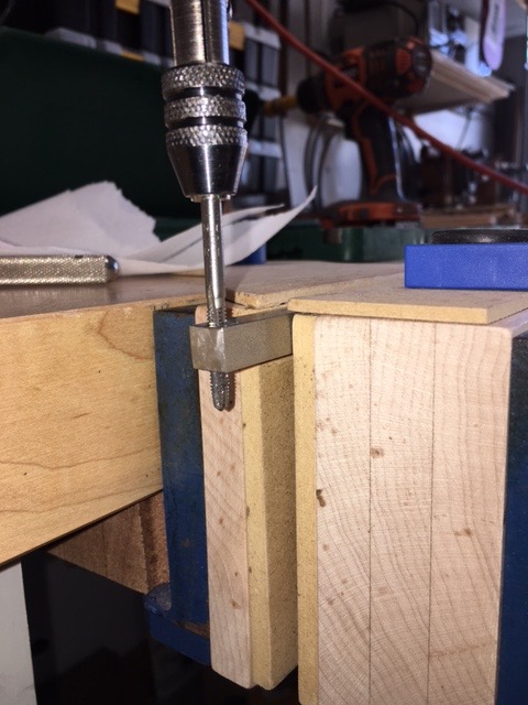 Tapping the SS Bar With a 8-32 Tap