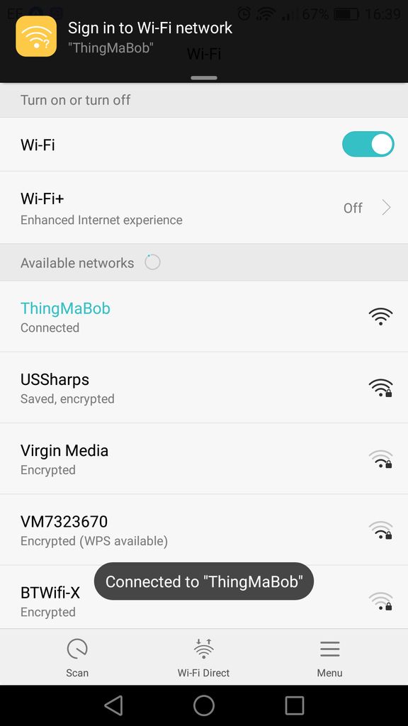 Connecting to the Wireless Network