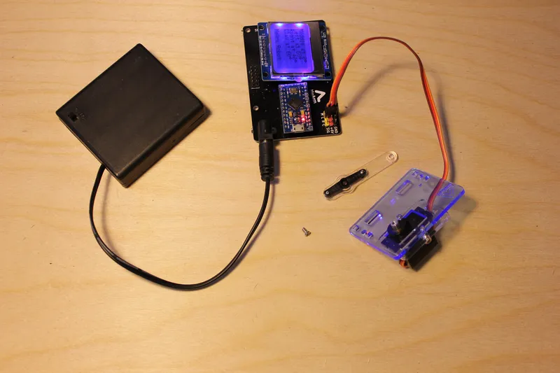 Calibrate All the Servos! Step Two Left