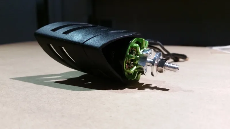 Attach the Motors to the Motor Mounts