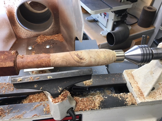 Finish Turning the Spindle and Applying CA Glue for the Finish. Polishing With EEE Ultra Shine