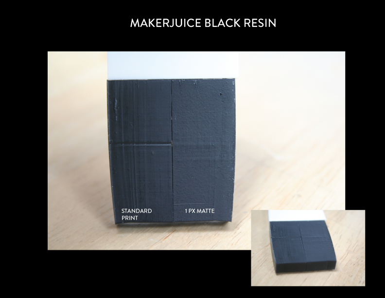 Material 1: Black Resin