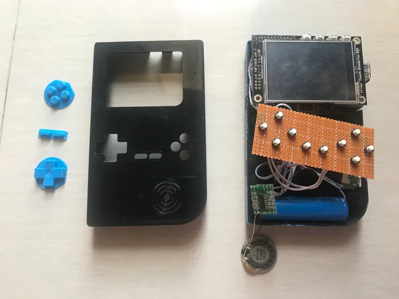 Placing Display and Battery