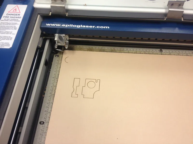 Cut Something Out and Position Vacuum-rig Over the Piece to Suck It Out.