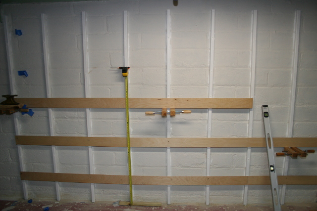 Putting in the Uprights