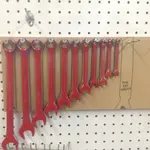 Combination Wrench Storage in a Shared Workshop