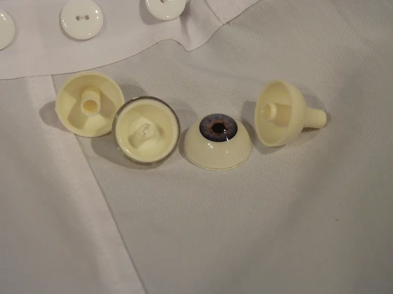 Prepping and Mounting Eyeballs