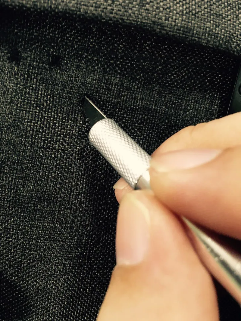 Installation the Solar Panel to Backpack