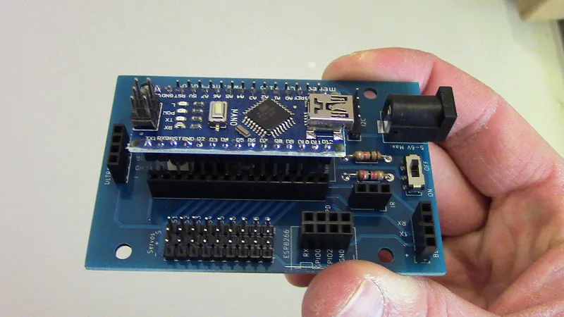 Insert Nano Into PCB