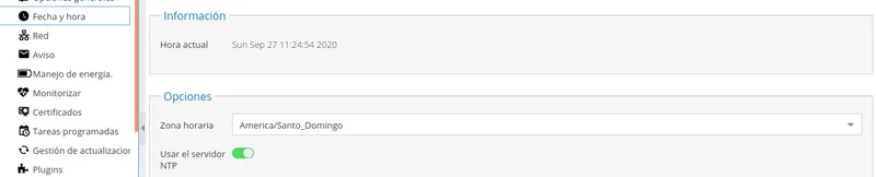 Configure the Date and Time