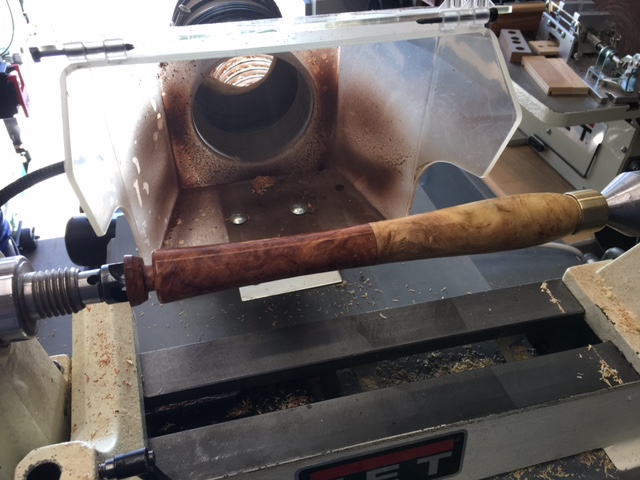 Finish Turning the Spindle and Applying CA Glue for the Finish. Polishing With EEE Ultra Shine