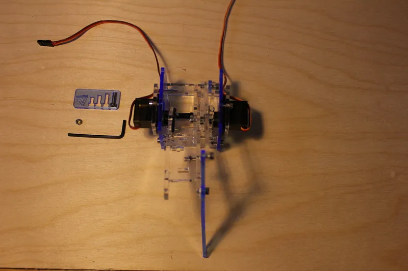 Assemble the Base - Right Side and Centre Strut (you Will Hate Me)