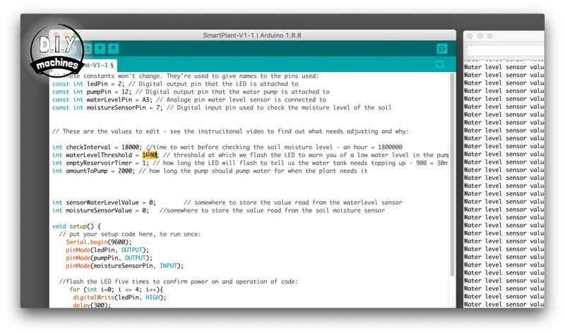 Calibrate the Water Level in the Reservoir