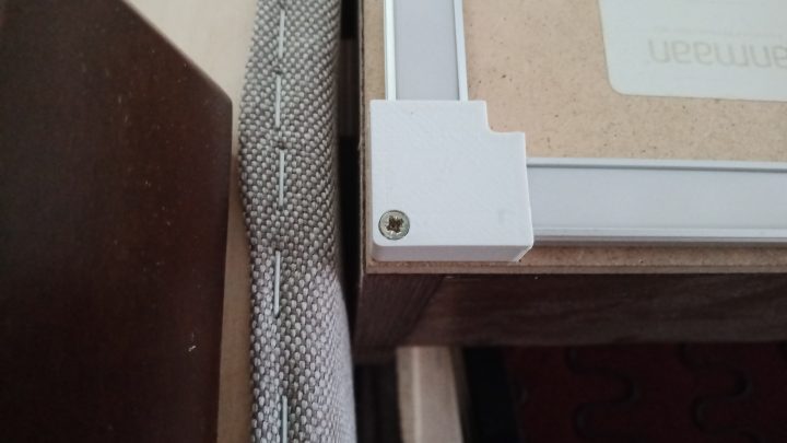 3D printing of decorative corners and their installation